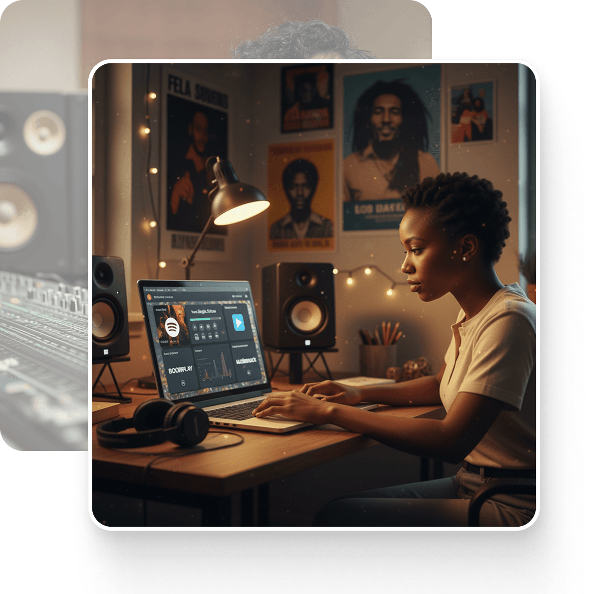 Music distribution business platform